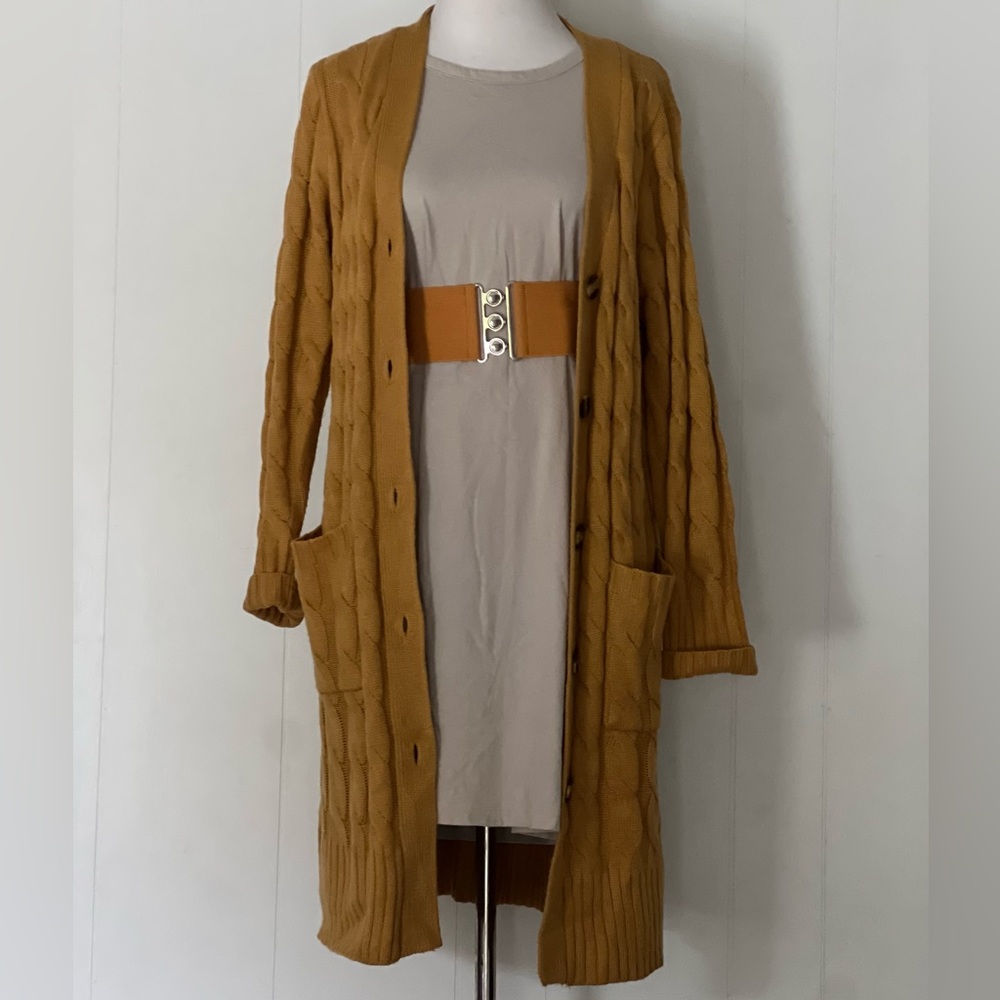 Women's Mustard and Cream Outfit